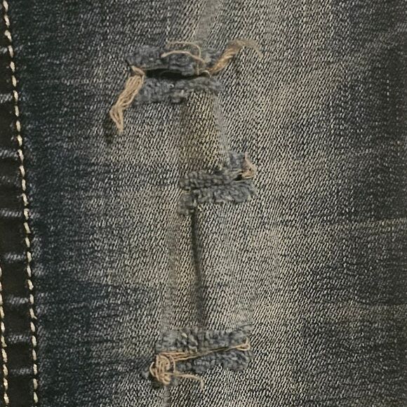 ROCK REVIVAL Essie Bootcut Jeans Sequin Bling - Size 28 - Picture 10 of 13